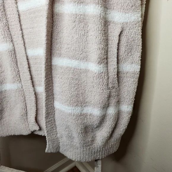 Marled Reunited Clothing Medium super soft hooded open front cardigan sweater - Picture 3 of 6